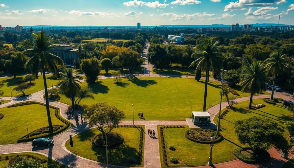 principais locais para eventos ao ar livre em Belo Horizonte