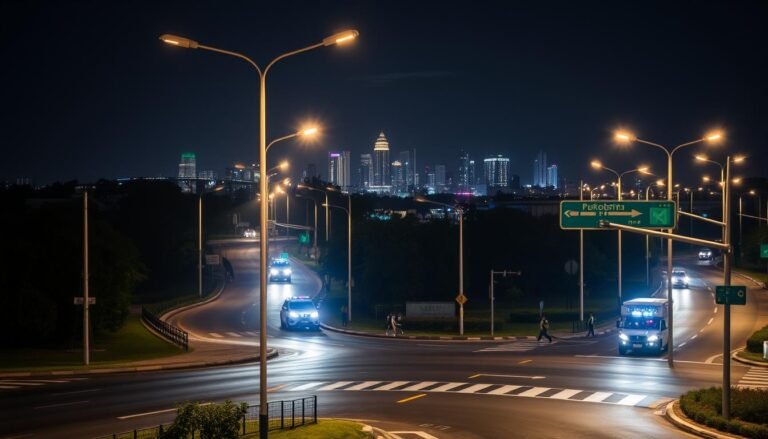 Melhoria da iluminação noturna